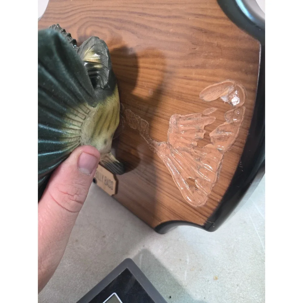 Vintage Gemmy 1999 Big Mouth Billy Bass Singing Fish Works With Issues FOR PARTS